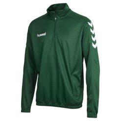 Bluza sportowa dla dorosłych Hummel Core 1/2 Zip Sweat. Białe bluzy Hummel, s, bez wzorów, bez kaptura. Za 88.90 zł.