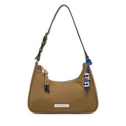 Torebka KARL LAGERFELD. Brązowe torebki klasyczne KARL LAGERFELD, bez wzorów, bez dodatków. Za 649.99 zł.