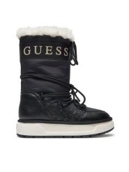 Guess Śniegowce Undelo FLFUEL ELE11 Czarny. Czarne trapery i śniegowce Guess, z materiału. Za 879.99 zł.