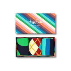 Skarpetki Happy Socks Classics Giftbox 3-pack. Skarpety Happy Socks, bez wzorów. Za 138.00 zł.