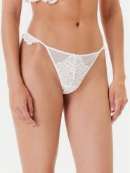 Hunkemöller Stringi 302385 Écru. Stringi Hunkemöller, bez wzorów, z syntetyku. Za 39.99 zł.