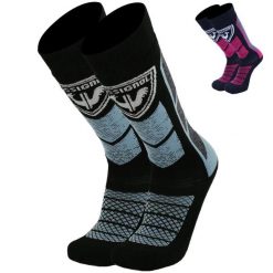 Skarpetki damskie Rossignol Thermotech (x2). Czarne skarpety Rossignol, bez wzorów, z materiału. Za 129.00 zł.
