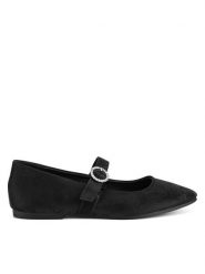 JENNY Baleriny HY2T616-7 Czarny. Czarne baleriny Jenny, bez wzorów, z materiału, bez obcasa. Za 119.99 zł.