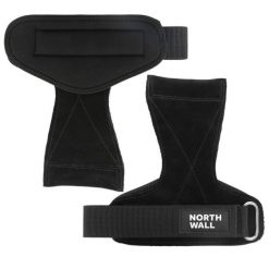 Paski do podnoszenia ciężarów - Profesjonalne Lifting Straps. Czarne paski NORTHWALL, bez wzorów, sportowe. Za 199.00 zł.