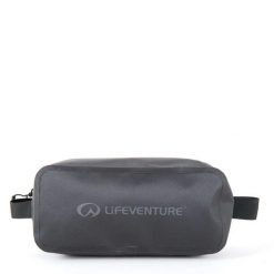 Kosmetyczka Lifeventure Wash Case czarna wodoodporna TPU 220x100x100 mm lekka. Czarne kufry i kosmetyczki Lifesystems, bez wzorów, z materiału, duże, bez dodatków. Za 120.99 zł.
