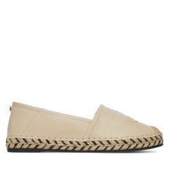 Espadryle Beverly Hills Polo Club. Brązowe espadryle Beverly Hills Polo Club, bez wzorów, bez obcasa, bez zapięcia. Za 139.99 zł.