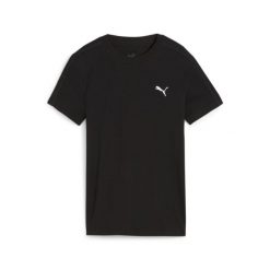 Koszulka damska HER PUMA Black. Czarne koszulki sportowe Puma, bez wzorów, z bawełny, bez ramiączek, na jogę i pilates. Za 191.00 zł.