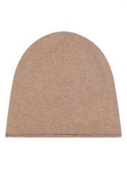 AUTHENTIC CASHMERE Kaszmirowa czapka "Pinier" w kolorze beżowym rozmiar: onesize. Brązowe czapki AUTHENTIC CASHMERE, bez wzorów, z kaszmiru. Za 200.13 zł.