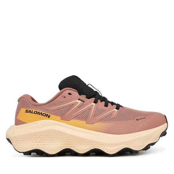 Buty do biegania Salomon. Czerwone obuwie sportowe Salomon, bez zapięcia, do biegania. Za 584.99 zł.