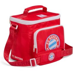 Torba termiczna IGLOO Square Lunch FC Bayern Munich. Czerwone torby na ramię IGLOO, bez wzorów, biznesowe, na ramię, duże, bez dodatków. Za 199.00 zł.