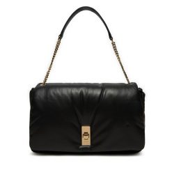 Torebka Tommy Hilfiger. Czarne torebki klasyczne TOMMY HILFIGER, bez wzorów, bez dodatków. Za 659.99 zł.