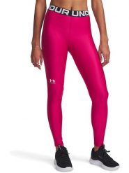 Under Armour Legginsy funkcyjne w kolorze różowym rozmiar: L. Różowe legginsy Under Armour, l, bez wzorów, z podwyższonym stanem. Za 114.17 zł.
