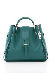 Lucca Baldi Skórzana torebka "Vinci" w kolorze morskim - 33 x 28 x 13 cm rozmiar: onesize. Niebieskie torby na ramię Lucca Baldi, bez wzorów, z materiału, przez ramię, bez dodatków. Za 347.99 zł.