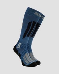 Skarpety unisex X-Socks Ski Touring Expert Otc Neo Navy A149. Niebieskie skarpety X Socks, bez wzorów, z materiału. Za 189.99 zł.