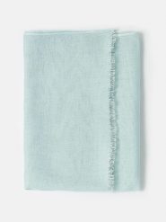 TATUUM Szal w kolorze błękitnym - 168 x 70 cm rozmiar: onesize. Niebieskie szaliki Tatuum, bez wzorów, ze lnu. Za 74.99 zł.