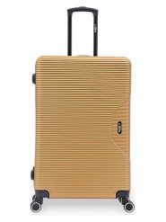 BlueStar Walizka "Wagram" w kolorze jasnobrązowym - 48,5 x 75,5 x 29,5 cm rozmiar: onesize. Brązowe walizki BlueStar, bez wzorów. Za 282.99 zł.