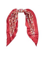 LAUREN RALPH LAUREN Chusta 454P14486001 Czerwony. Czerwone rękawiczki Lauren Ralph Lauren, bez wzorów, z jedwabiu. Za 419.99 zł.