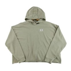 Second life - Bluza z kapturem dla kobiet - Jak nowy. Zielone bluzy Under Armour, bez wzorów, z kapturem. Za 97.25 zł.