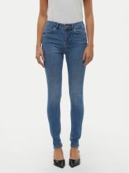 Vero Moda Jeansy Flash 10300173 Niebieski Skinny Fit. Niebieskie jeansy Vero Moda, xl, bez wzorów. Za 159.99 zł.