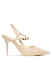 Aldo Szpilki Vivenne 14295979 Kremowy. Białe szpilki Aldo, bez wzorów, ze skóry, bez obcasa, na szpilce, bez zapięcia. Za 359.99 zł.