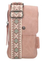 Beagles Torebka w kolorze jasnoróżowym na telefon - 11 x 20 x 2 cm rozmiar: onesize. Różowe torby na ramię Beagles, bez wzorów, z materiału, przez ramię, bez dodatków. Za 61.45 zł.