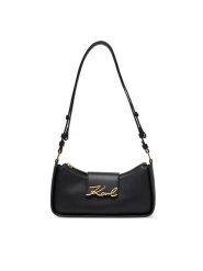 KARL LAGERFELD Torebka A3W30290 Czarny. Czarne torebki klasyczne KARL LAGERFELD, bez wzorów, ze skóry, bez dodatków. Za 1,099.00 zł.