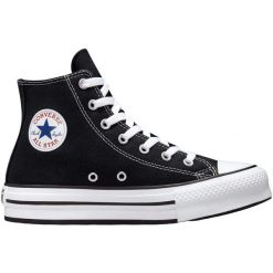 Adidasy Converse Chuck Taylor All Star EVA Lift Canvas, Dla obu płci. Czarne obuwie sportowe Converse, bez zapięcia. Za 292.53 zł.