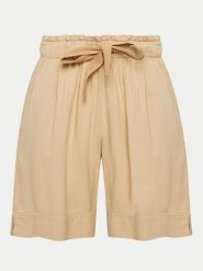 Deha Bermudy A00637 Beżowy Regular Fit. Brązowe szorty Deha, bez wzorów, z materiału. Za 239.99 zł.