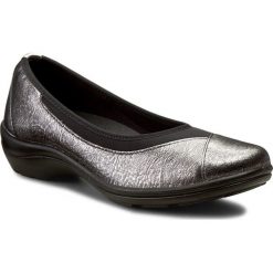 Półbuty ROMIKA - Cassie 21 76421 49 755 Basalt. Szare czółenka Romika, bez wzorów, z materiału, bez obcasa, na obcasie, bez zapięcia. W wyprzedaży za 199.00 zł.