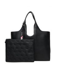KARL LAGERFELD Torebka A3W30096 Czarny. Czarne torebki klasyczne KARL LAGERFELD, bez wzorów, ze skóry, bez dodatków. Za 1,099.00 zł.