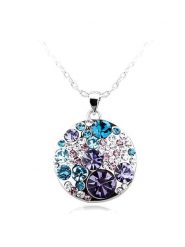 Park Avenue Naszyjnik z kryształami Swarovski - dł. 42 cm rozmiar: onesize. Szare naszyjniki Park Avenue, z kryształem. Za 59.45 zł.