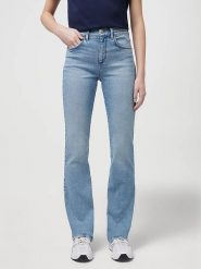 Wrangler Dżinsy "Souhteast" - Bootcut - w kolorze błękitnym rozmiar: W30/L34. Niebieskie jeansy Wrangler, l, z aplikacjami. Za 174.84 zł.