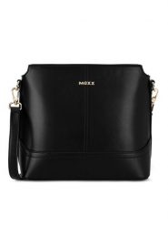 MEXX Torebka MEXX-S-008-07 Czarny. Czarne listonoszki Mexx, bez wzorów, z tworzywa sztucznego, bez dodatków. Za 169.99 zł.