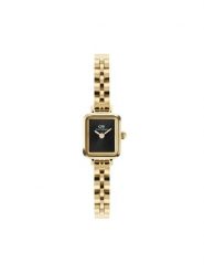 Daniel Wellington Zegarek Quadro DW00100851 Złoty. Żółte, analogowe zegarki Daniel Wellington, złote. Za 909.99 zł.