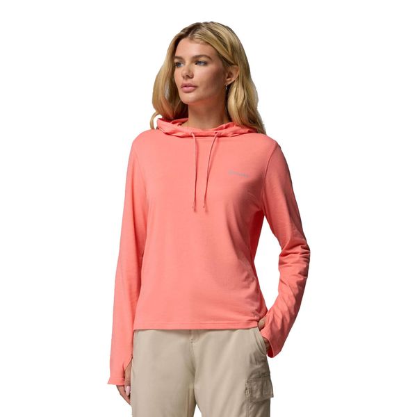 Bluza damska Columbia Sun Trek Hoodie. Brązowe bluzy Columbia, bez wzorów, bez kaptura. Za 179.99 zł.