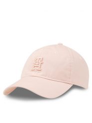 Tommy Hilfiger Czapka z daszkiem Beach Summer Soft Cap AW0AW16170 Różowy. Czerwone czapki TOMMY HILFIGER, bez wzorów, z materiału. Za 119.99 zł.