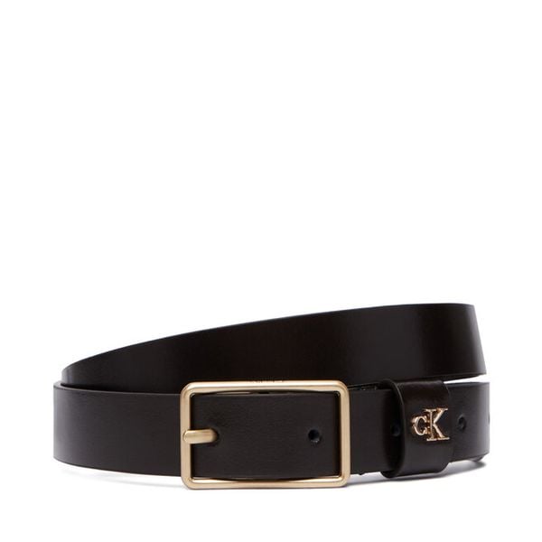 Pasek Calvin Klein. Brązowe paski Calvin Klein, bez wzorów. Za 209.99 zł.