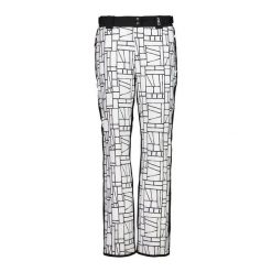 Spodnie damskie narciarskie CMP 31W0046. Białe spodnie narciarskie CMP, l, bez wzorów, narciarskie. W wyprzedaży za 395.30 zł.