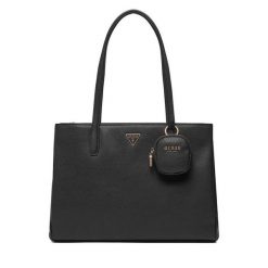 Torebka Guess. Czarne torebki klasyczne Guess, z aplikacjami, bez dodatków. Za 349.99 zł.