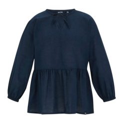 Bluzka damska Regatta Primden. Niebieskie bluzki Regatta, bez wzorów, z materiału, sportowe, bez kołnierzyka, bez ramiączek. Za 232.00 zł.