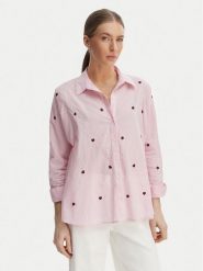 ONLY Koszula 15283743 Różowy Box Fit. Czerwone koszule Only, l, bez wzorów, z bawełny, bez kołnierzyka, bez ramiączek. Za 189.99 zł.