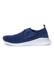 Think! Skórzane sneakersy "Waiv" w kolorze granatowym rozmiar: 38,5. Niebieskie trampki Think!, bez wzorów, bez zapięcia. Za 264.15 zł.