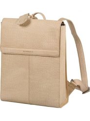 Burkely Skórzany plecak "Casual Carly" w kolorze beżowym - 33 x 38 x 12 cm rozmiar: onesize. Brązowe plecaki Burkely, bez wzorów, z materiału. Za 205.45 zł.