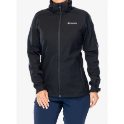 Kurtka softshell damska Columbia Cascade Ridge II Jacket. Czarne kurtki sportowe Columbia, l, bez wzorów, z softshellu, bez kaptura, trekkingowe. Za 356.99 zł.