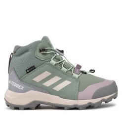 Trekkingi adidas. Zielone trekkingi Adidas, z gore-texu, trekkingowe. Za 429.99 zł.