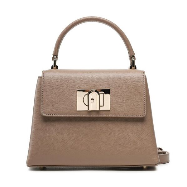 Torebka Furla. Brązowe torebki klasyczne Furla, bez wzorów, bez dodatków. Za 1,529.00 zł.