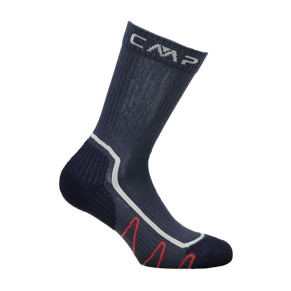 Skarpety trekkingowe CMP POLY MID. Czarne skarpety CMP, bez wzorów. Za 49.99 zł.