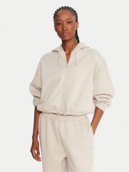 Reebok Bluza Reebok X Ewa Chodakowska RK25307CCW Beżowy Relaxed Fit. Brązowe bluzy sportowe Reebok, xl, bez wzorów, z syntetyku, bez kaptura. Za 199.99 zł.