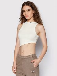 Reebok Top Classics HG1144 Beżowy Slim Fit. Brązowe topy Reebok, l, bez wzorów, z bawełny, bez kołnierzyka, bez ramiączek. Za 59.99 zł.