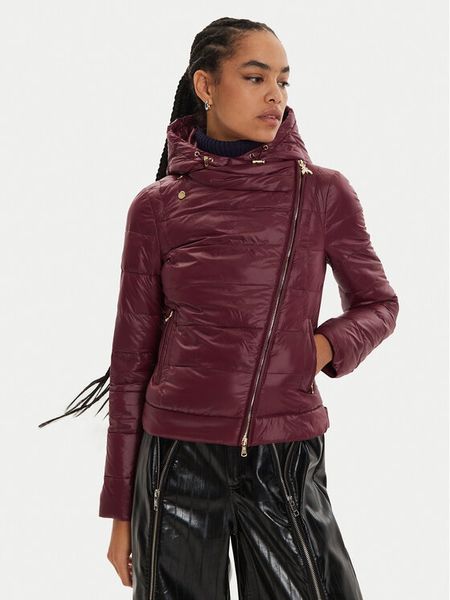 Patrizia Pepe Kurtka przejściowa 8O0135/A503-M511 Fioletowy Regular Fit. Fioletowe kurtki Patrizia Pepe, m, bez wzorów, z syntetyku, bez kaptura. Za 1,299.00 zł.